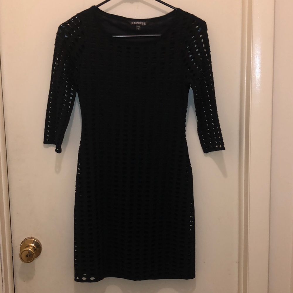 black express dress